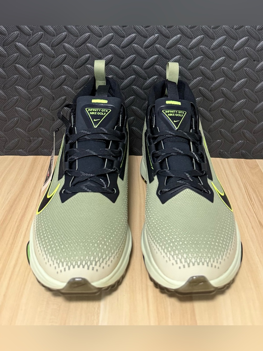 Nike Infinity Tour Next% 2 GTX Camo Green Golf Cleats FV4897-300‎ Mens Sizes - Picture 2 of 7